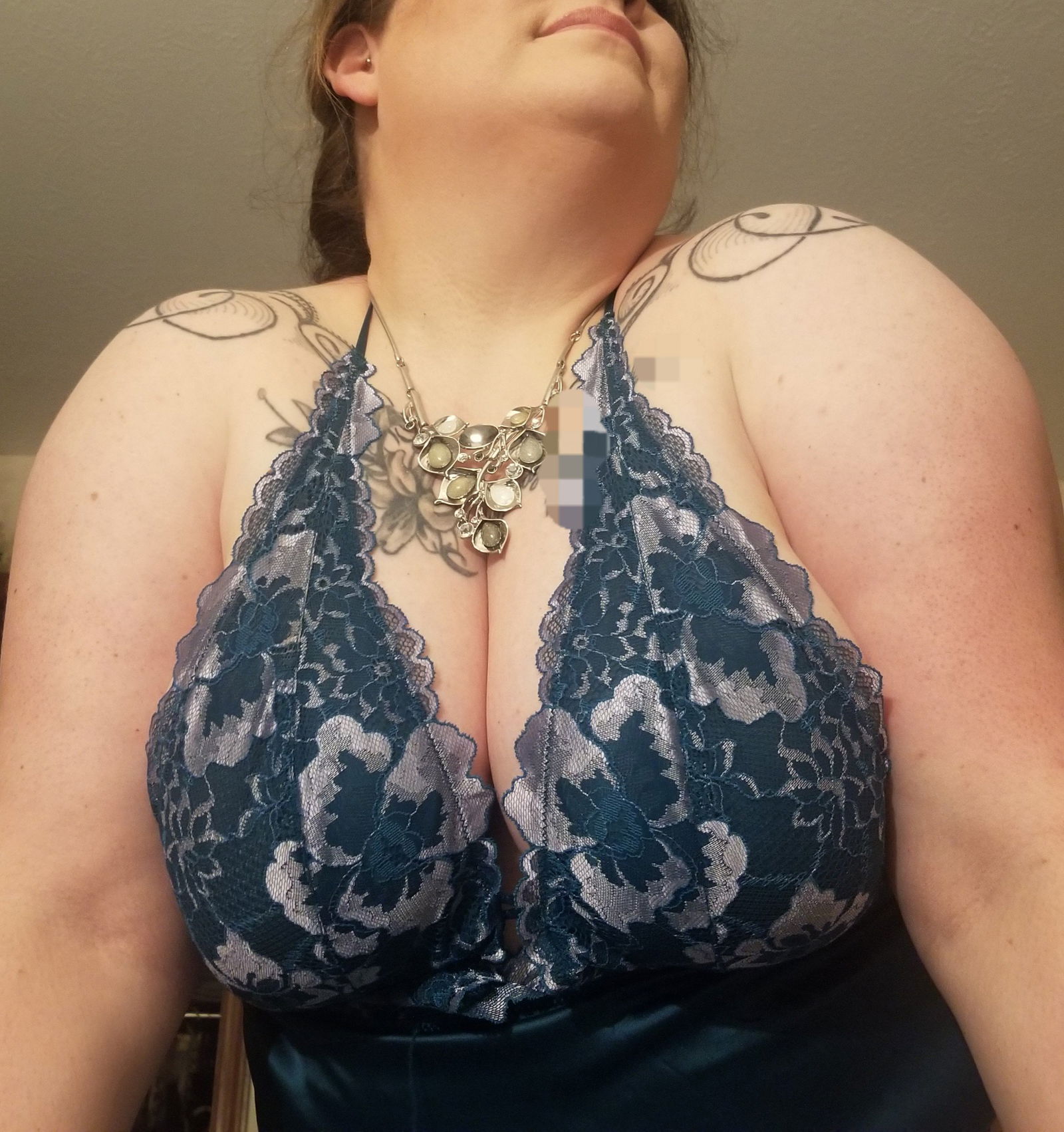 Watch the Photo by MyThickWife2022 with the username @MyThickWife2022, who is a verified user, posted on March 25, 2023. The post is about the topic SexyFatGirls. and the text says 'Some more cleavage and her lingerie.

Hope you like!'