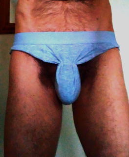 Photo by tonynotts with the username @tonynotts, who is a verified user,  December 18, 2024 at 6:11 AM. The post is about the topic Gay Underwear and the text says 'Package'