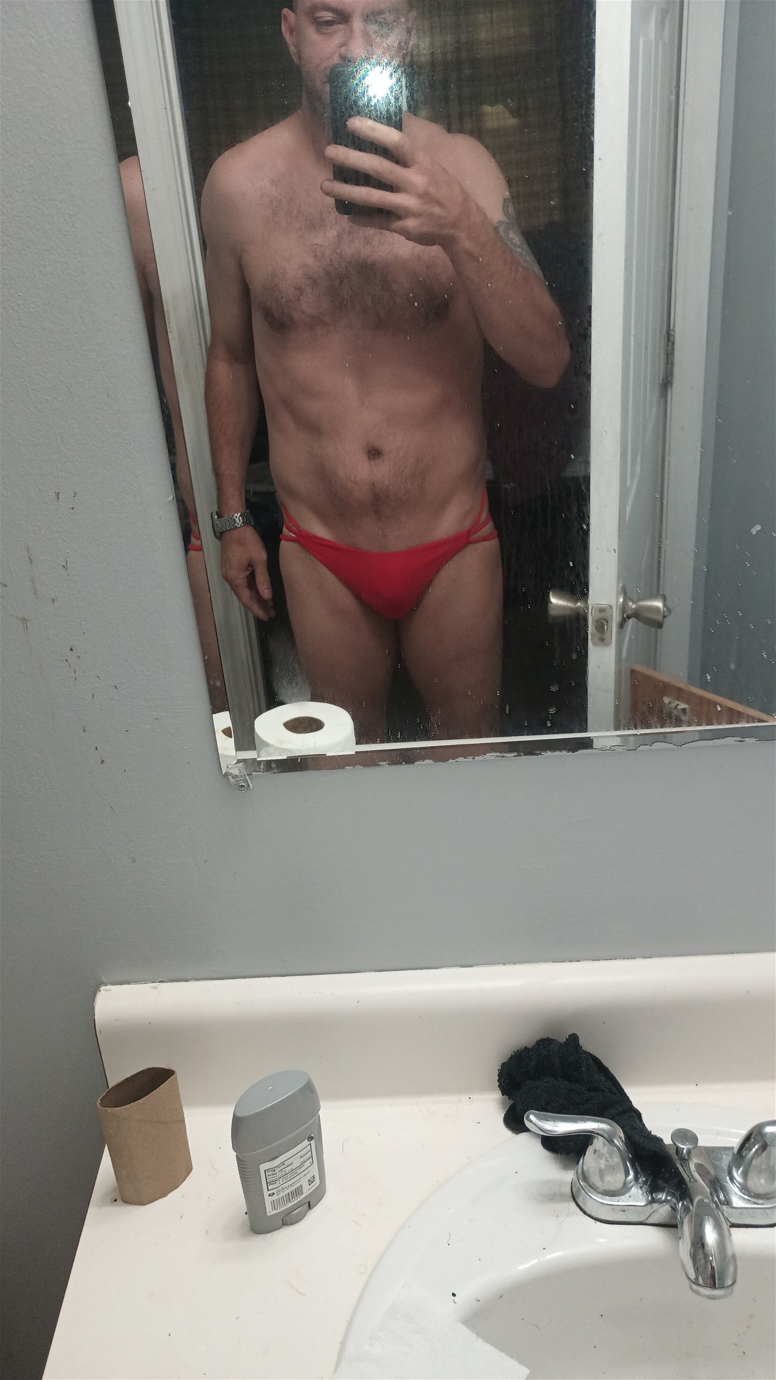 Photo by Rod2knee with the username @Rod2knee,  May 11, 2024 at 4:27 PM. The post is about the topic Guys wearing my wife's panties