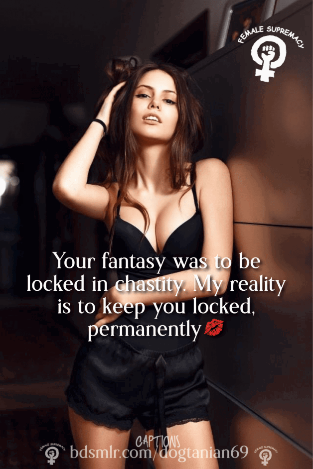 Photo by Tonguemaster58 with the username @Tonguemaster58,  March 31, 2022 at 1:35 AM. The post is about the topic Male Chastity and the text says 'Yes please!
This is exactly what I want and need, a woman to live with me, so I can eagerly serve her wearing a chastity cage!'