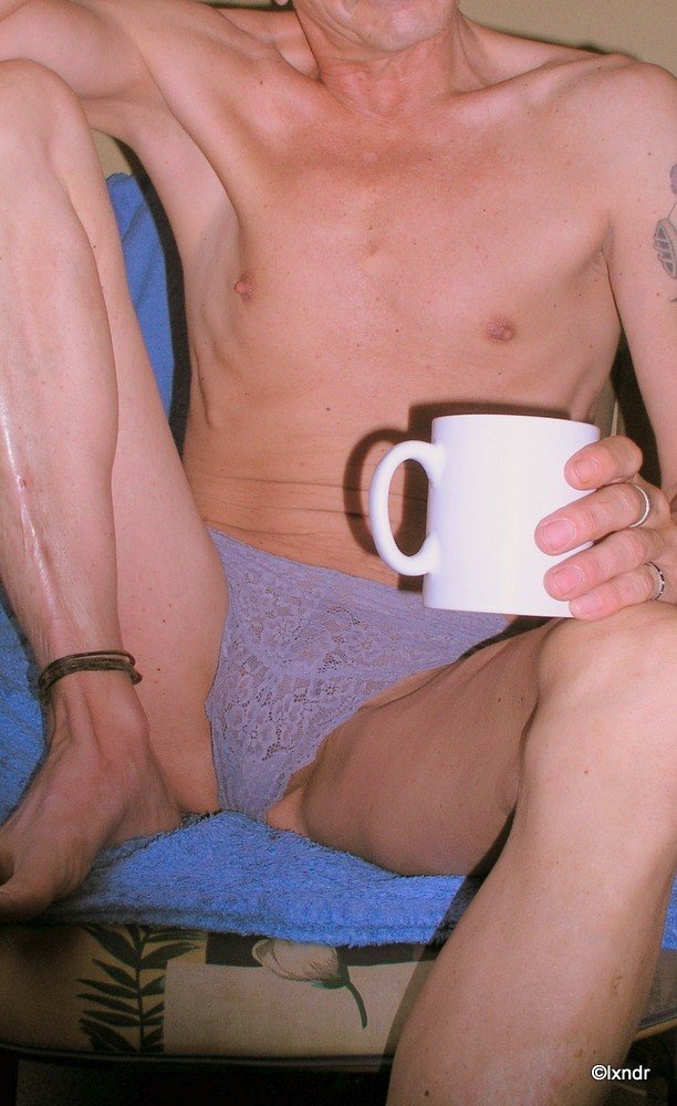 Watch the Photo by Beechwood with the username @Beechwood, who is a verified user, posted on May 29, 2023. The post is about the topic men in panties. and the text says 'good morning, dear followers. a good da starts with a coffee.'