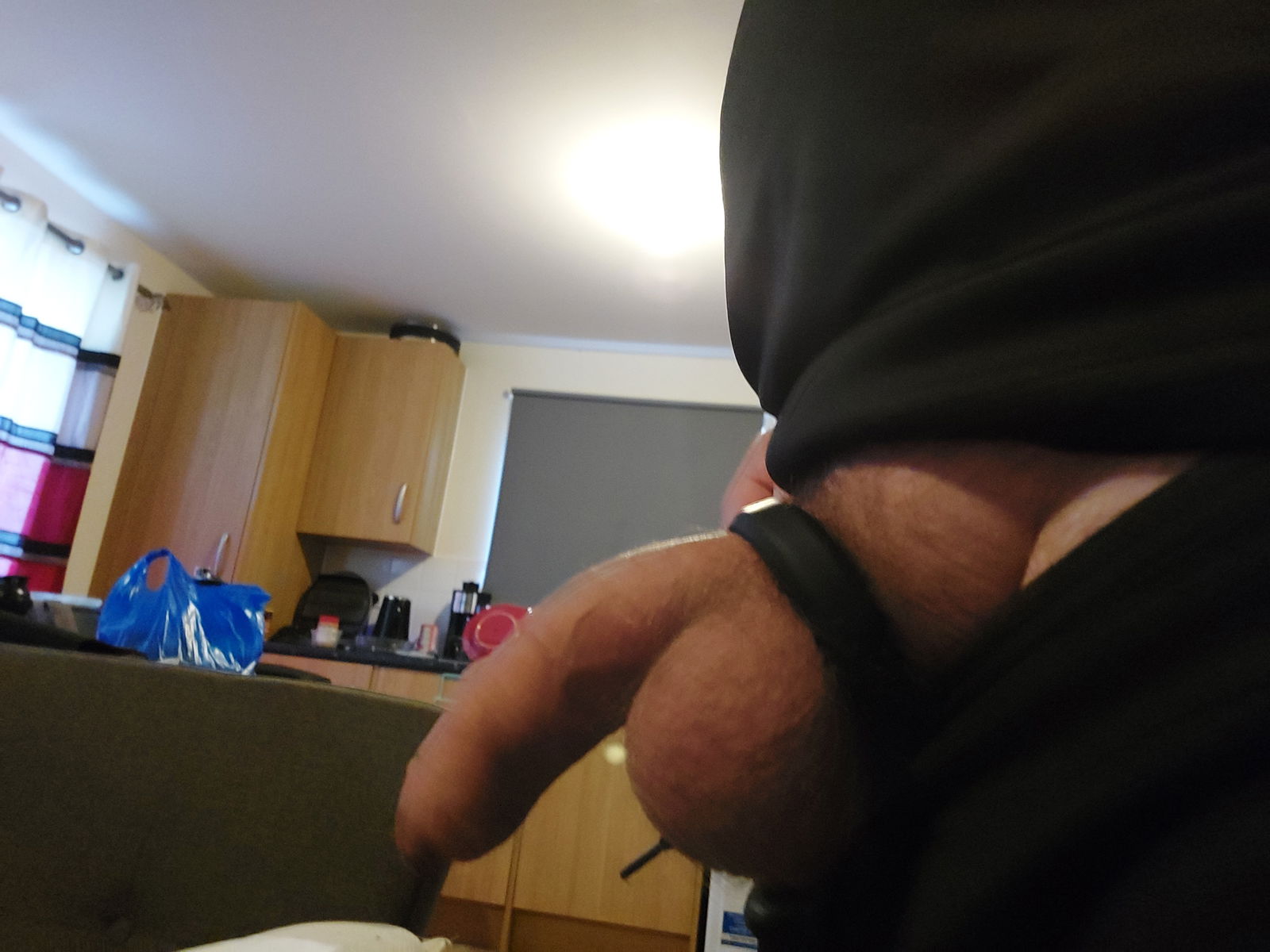 Photo by upforitall69 with the username @upforitall69,  April 4, 2024 at 5:39 PM. The post is about the topic Rate my pussy or dick and the text says 'been ringed every day this week at work and know one knows #cock #cockrings'