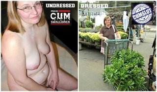 Shared Photo by YOUGOTEXPOSED with the username @YOUGOTEXPOSED,  March 27, 2022 at 4:28 PM. The post is about the topic Home Made Amateurs and the text says 'HOT CUM SLUT WIFE.....DRESSED AND UNDRESED PROUD CUM SWALLOWER!'