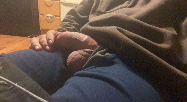 Photo by Biglatinodick with the username @Biglatinodick,  December 21, 2022 at 2:17 PM. The post is about the topic Big Cock Lovers and the text says 'whos gonna make it hard ?'