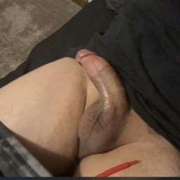 Photo by Biglatinodick with the username @Biglatinodick,  April 5, 2022 at 12:14 AM. The post is about the topic Rate my pussy or dick and the text says 'just hanging  out who would devour my cock'