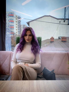 Photo by Sophia.Grace with the username @Sophia.Grace, who is a star user,  March 25, 2022 at 3:51 PM. The post is about the topic Teen and the text says 'Full purple!! 💜🟣
#NoBraDay
Follow me and let's have some fun! 

#model #sexy #love #fashion #naughty # #creators #new #letshavefun #hot #beautiful'