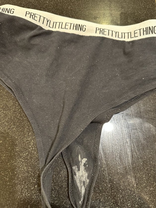 Photo by Freeguy08 with the username @Freeguy08,  March 11, 2023 at 1:46 AM. The post is about the topic Messy Teens and the text says '18 year olds gym panties. Such a messy bitch. Love to eat her pussy'