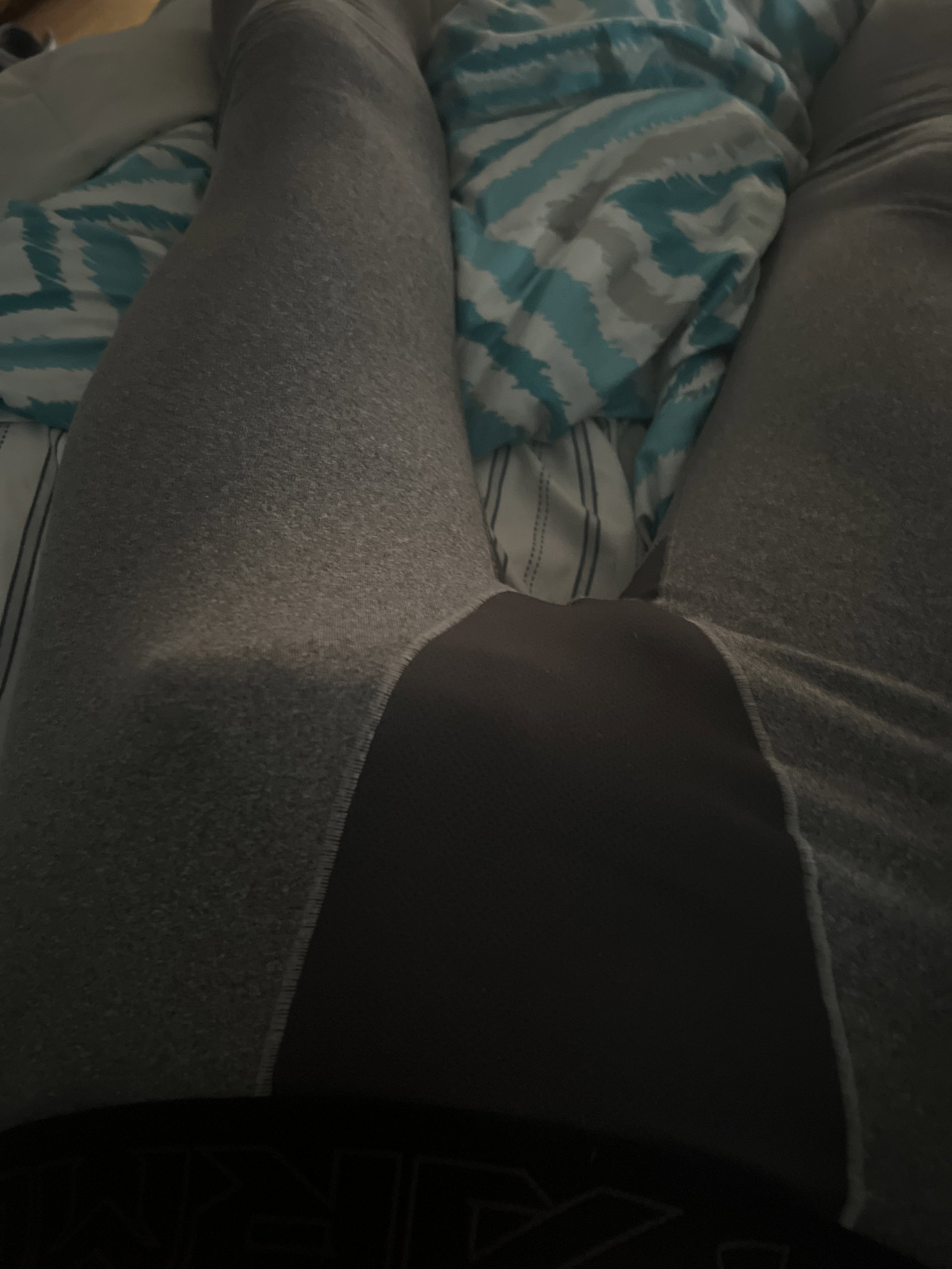 Photo by Spandexlush with the username @Spandexlush,  January 21, 2024 at 12:26 PM. The post is about the topic Spandex men and the text says 'Me in UA tights'