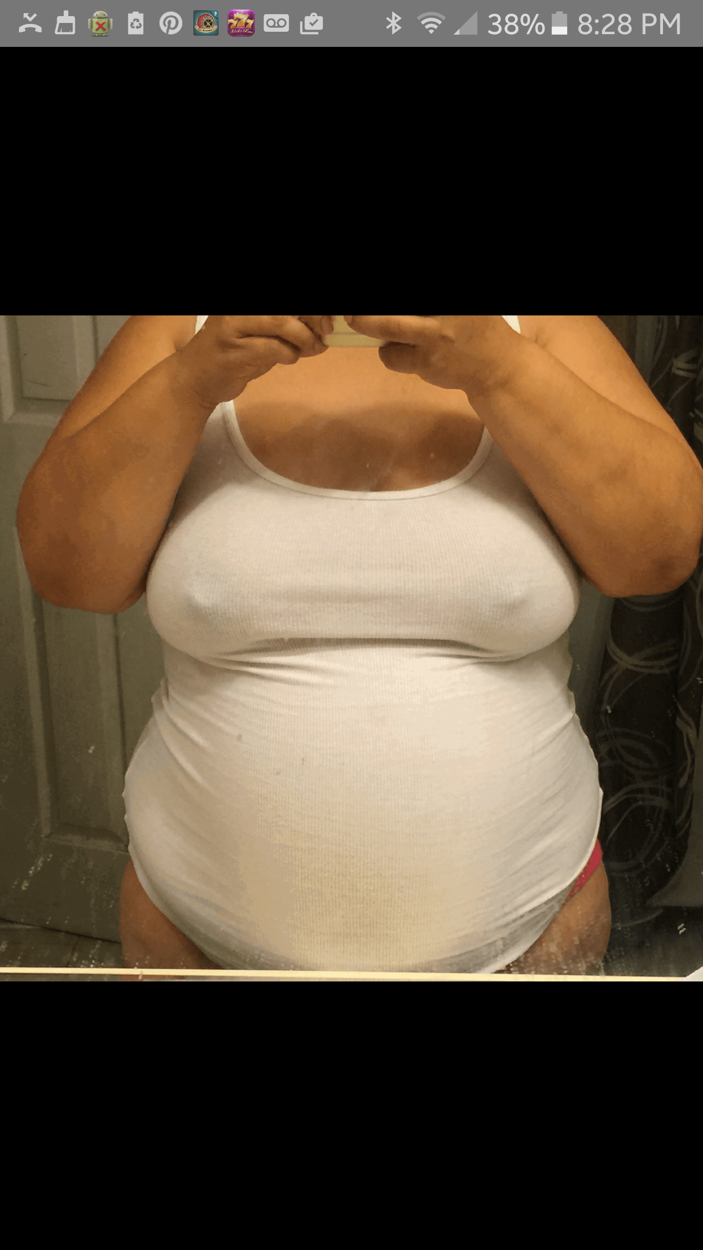 Album by Sexyascanbe with the username @Sexyascanbe,  July 11, 2022 at 3:11 AM. The post is about the topic Impregnation Captions and the text says 'my #hotwife #pregnant from her #bull'