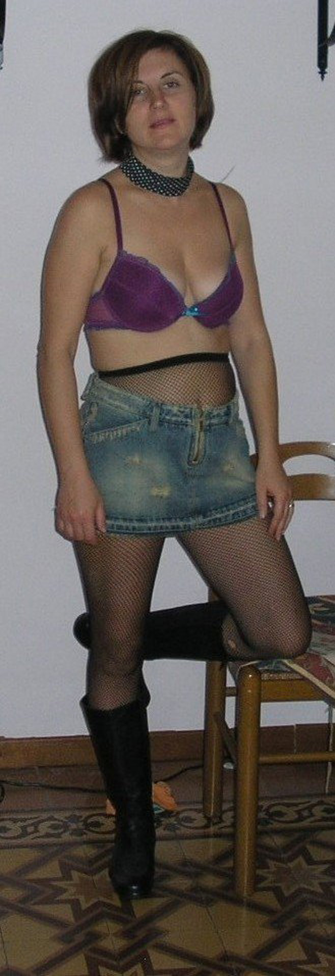 Photo by qwerty1400 with the username @qwerty1400,  April 12, 2022 at 7:52 PM. The post is about the topic Amateurs and the text says 'Wife dressed as a street hooker.
Want to comment her and get additional photos? l1400l1400@'