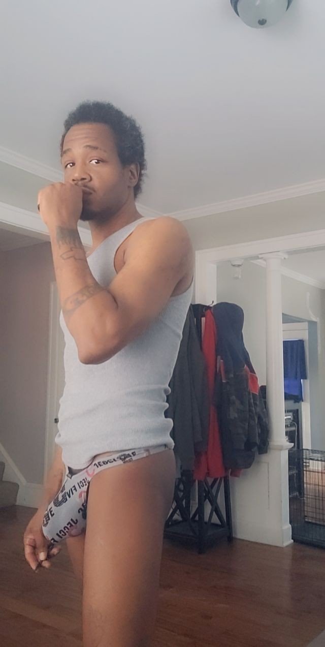 Album by IAmMe127 with the username @IAmMe127, who is a verified user,  June 14, 2022 at 5:31 PM. The post is about the topic Mens Thongs & G-Strings and the text says '#Me'