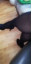 Photo by joho63 with the username @joho63, who is a verified user,  December 21, 2023 at 5:04 PM and the text says 'black nylons'