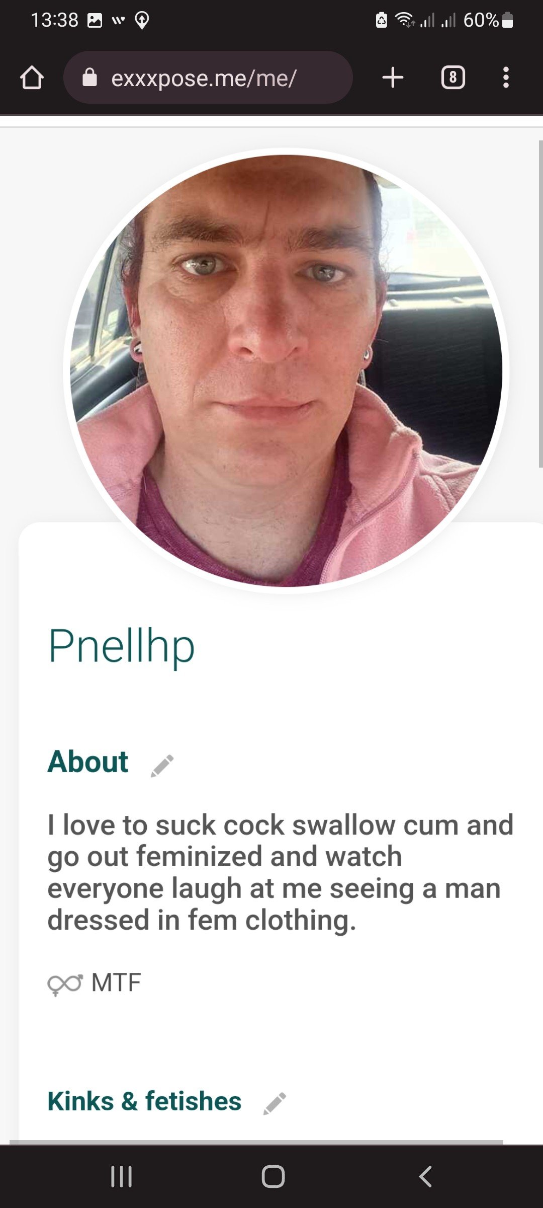 Album by Pnellhp with the username @Pnellhp, who is a verified user,  August 8, 2022 at 1:57 PM. The post is about the topic The Exposed Male and the text says 'https://www.exxxpose.me/post/?id=457373

share, extend and request moren info or pics off me and i will gladly assist. I've posted my real facebook info on my profile. im sure my facebook friends will freak out if they see my pics'