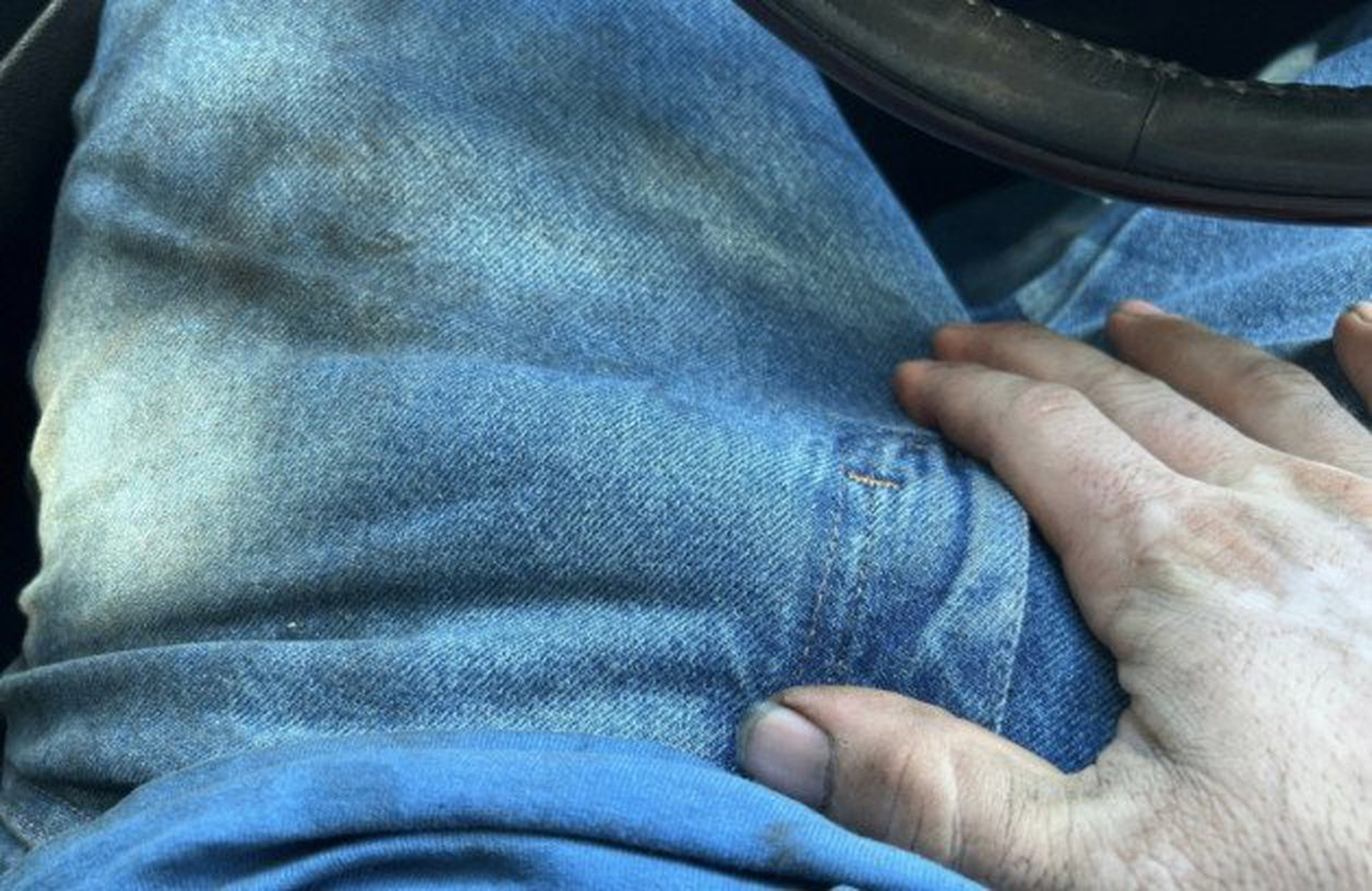 Photo by The Python90 with the username @kylesmi85355717, who is a verified user,  September 20, 2022 at 8:40 PM. The post is about the topic Cocks in Jeans and the text says 'Scrolling thru Sharesome tday has me hard as fuck. Looks like I could use a hand or two😏😉'