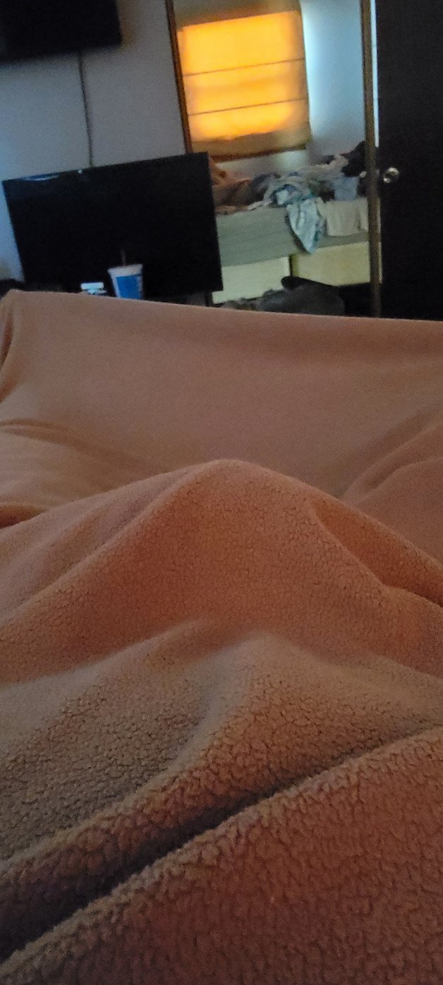 Photo by Fenriroflore with the username @Fenriroflore, who is a verified user,  May 3, 2022 at 2:48 PM and the text says 'who would like to see what's underneath the blanket??'