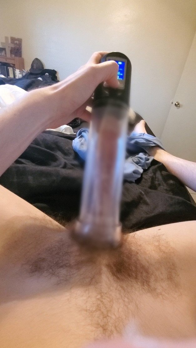 Photo by 9inchChaceOF AZ with the username @9inchChaceOF, who is a star user,  April 17, 2024 at 4:57 AM. The post is about the topic A big dick and the text says 'Playing with my pump, just casually nearly touching the top of it 😌 I'd love to get some head right after doing this 💦 😵‍💫
https://onlyfans.com/NineInchChaceOF foe the video'