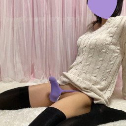Photo by YuCD with the username @YuCD, who is a verified user,  June 3, 2022 at 12:38 PM. The post is about the topic Sissy and the text says 'Purple panties💜 #sissy'