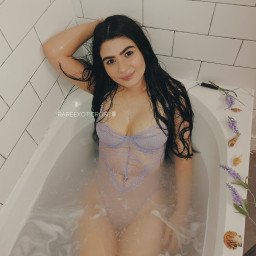 Photo by Rareexoticrose with the username @Rareexoticrose, who is a star user,  July 25, 2022 at 5:56 PM and the text says 'come get naughty with me! watch me play with my tits & pussy
https://onlyfans.com/rareexoticrose'