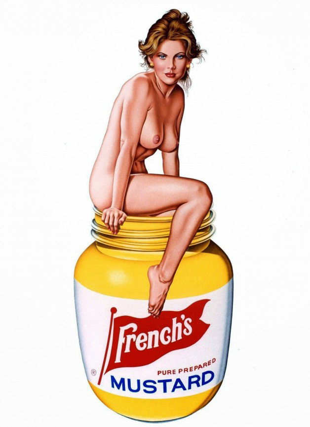 Photo by rockabilly2 with the username @rockabilly2,  May 4, 2015 at 4:56 AM and the text says 'pin-up-art-stuff:

Classic Nude Pin-up Art of Mark Blanton'