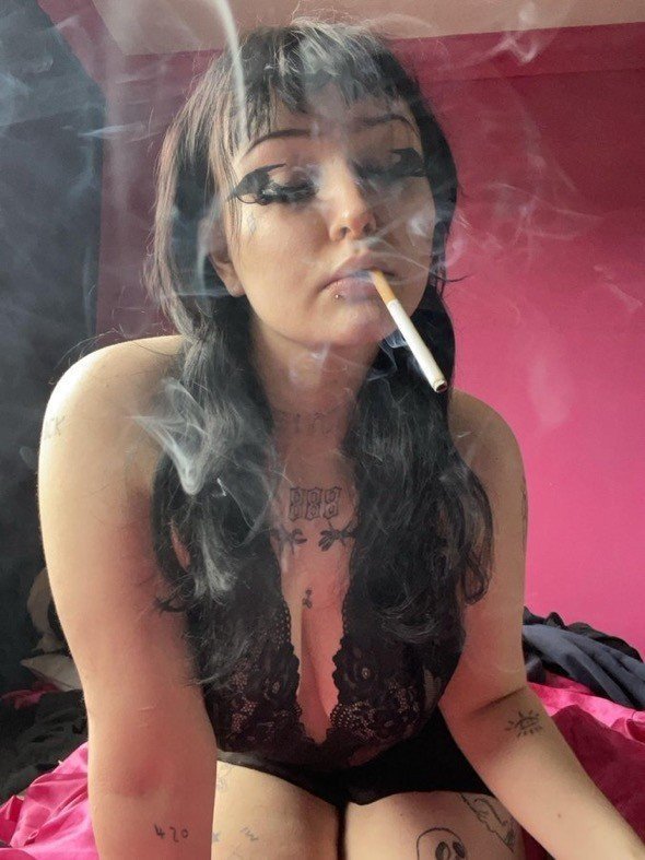 Photo by LOVEMYWORLD3 with the username @LOVEMYWORLD3, who is a verified user,  April 28, 2024 at 1:14 AM. The post is about the topic Smoking women
