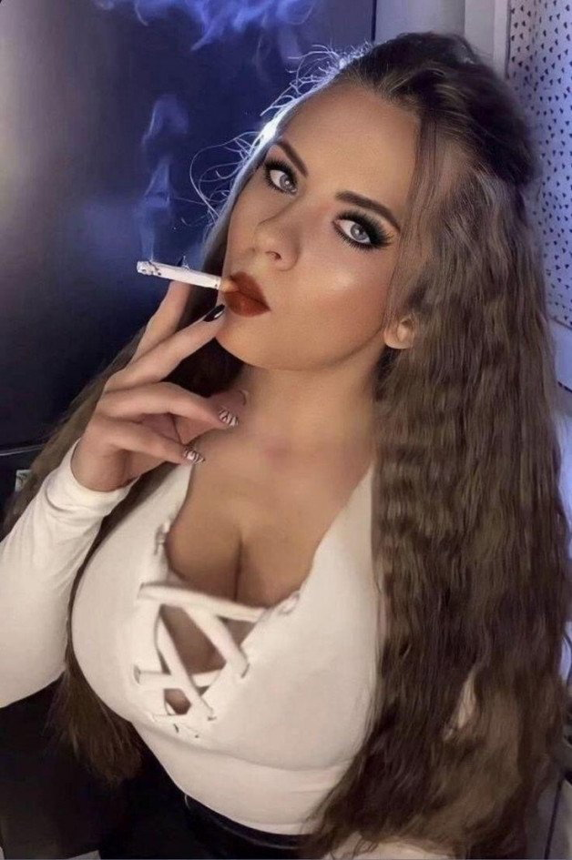 Photo by LOVEMYWORLD3 with the username @LOVEMYWORLD3, who is a verified user, posted on February 25, 2024. The post is about the topic Smoking women
