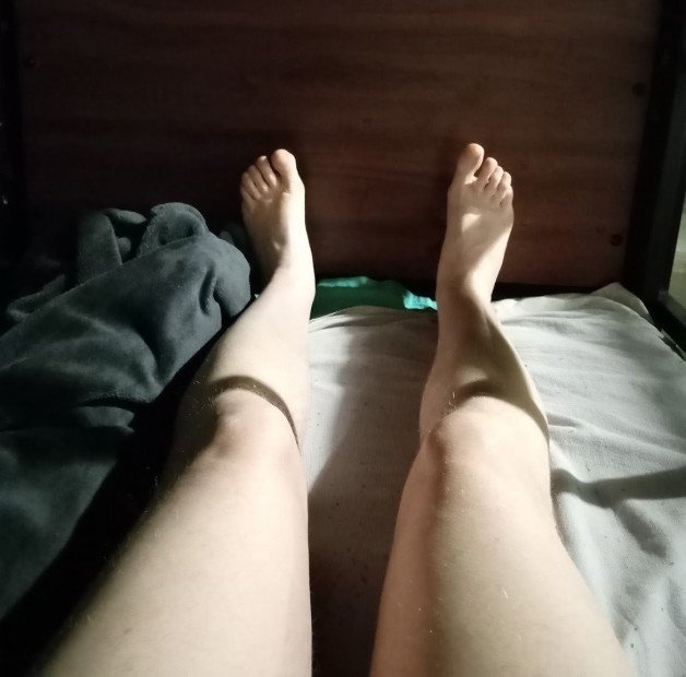 Photo by MartinHack14 with the username @MartinHack14, who is a verified user,  May 4, 2023 at 5:44 PM and the text says 'My legs and feet ( by request )'