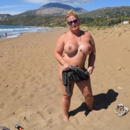 Photo by Nude Chrissy with the username @Nudistparadies, who is a verified user,  October 26, 2022 at 2:16 PM and the text says 'My new travel-report about Kefalonia is ready now. I spent one lovely week there and visited the nudist-beaches
https://www.nudechrissy.com/travel-reports/kefalonia-nudist-report/'