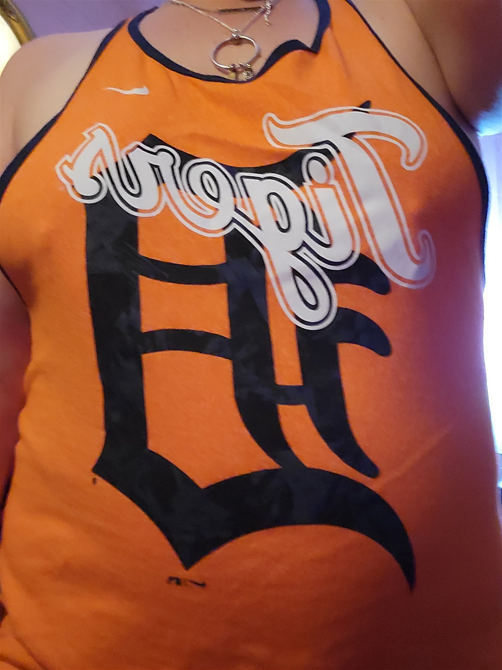 Photo by DownriverCouple with the username @DownriverCouple, who is a star user,  June 9, 2022 at 3:06 AM. The post is about the topic Mid-Michigan Amateurs and the text says 'Go Tigers 🐅 ⚾️🧢🥰'