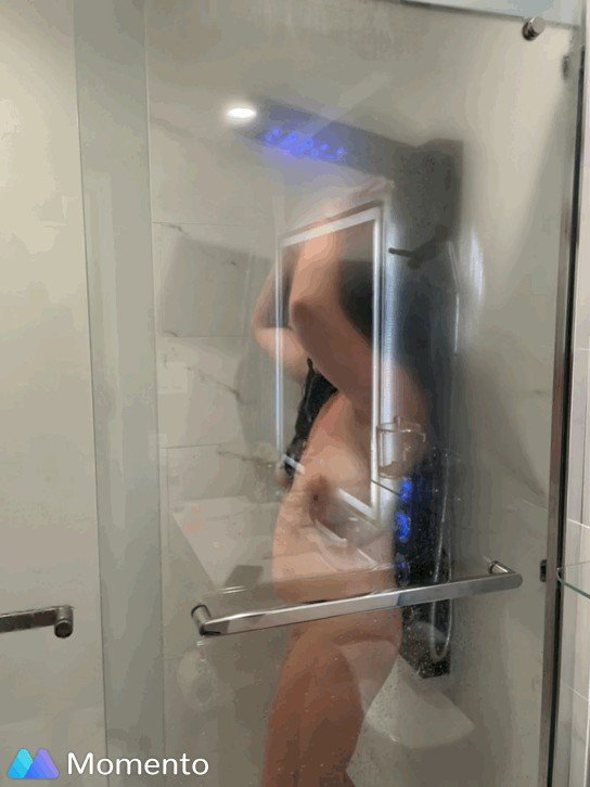 Photo by kawk36 with the username @Kawk36, who is a verified user,  June 8, 2023 at 3:22 AM. The post is about the topic MILF and the text says 'Shower Time...Bounce those titties'