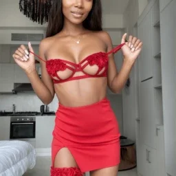 Shared Photo by viviane.mk with the username @vivianemifoueni, who is a verified user,  April 15, 2024 at 6:14 PM. The post is about the topic Sexy Lingerie and the text says 'gorgeous'