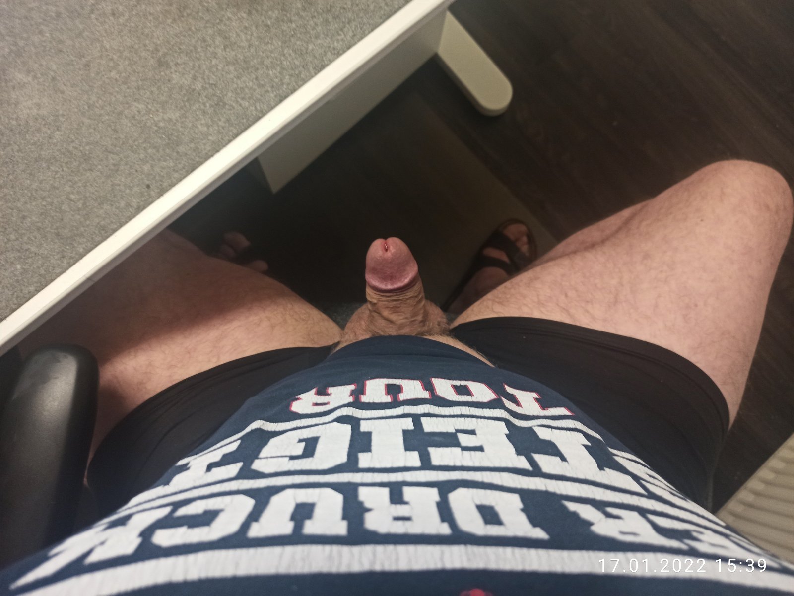 Photo by Nutzvieh with the username @nutzvieh, who is a verified user,  October 22, 2022 at 12:56 AM. The post is about the topic thatsmallcock and the text says 'My wife loves my cute tiny dicklet, even if it's useless..'