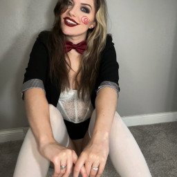 Photo by NikkyGenesis with the username @NikkyGenesis, who is a star user,  October 26, 2023 at 11:58 PM. The post is about the topic Fancy dress and sexy costumes and the text says 'Wanna play a game? 😏'