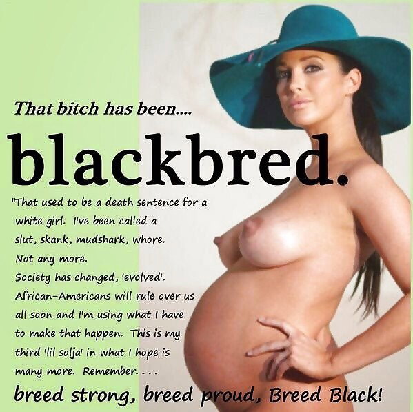 Photo by BlackBabyBump with the username @BlackBabyBump,  February 10, 2017 at 8:11 PM and the text says 'darksider-bbc:Please impregnate our woman  #blackbred  #black  #superiority  #teamblackguys  #blacksupremacy'