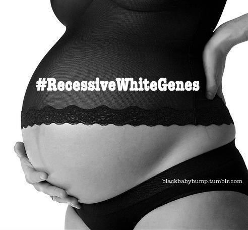 Photo by BlackBabyBump with the username @BlackBabyBump,  March 3, 2017 at 2:20 AM and the text says 'An original caption made by me.I’m starting a new hashtag! #recessivewhitegenesJoin the Black Bred movement today! #black  #bred  #black  #is  #better  #black  #supremacy  #saynotowhitebois  #irmovement  #recessivewhitegenes  #bbboriginal  #once  #you..'