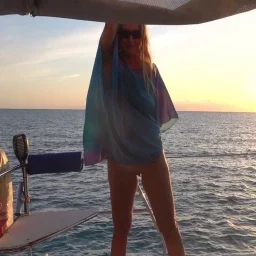 Photo by Sailing Angel with the username @sailingangelxxx, who is a verified user,  March 29, 2024 at 3:33 PM and the text says 'Sunsets in the Bahamas are a special kind of beautiful
Come explore beyond YouTube with me 
Extended, Uncensored, OnDemand at https://vimeo.com/ondemand/sailingdarkangel/849968771
Unlock all of my OnDemand videos by becoming a Navigator patron. See..'