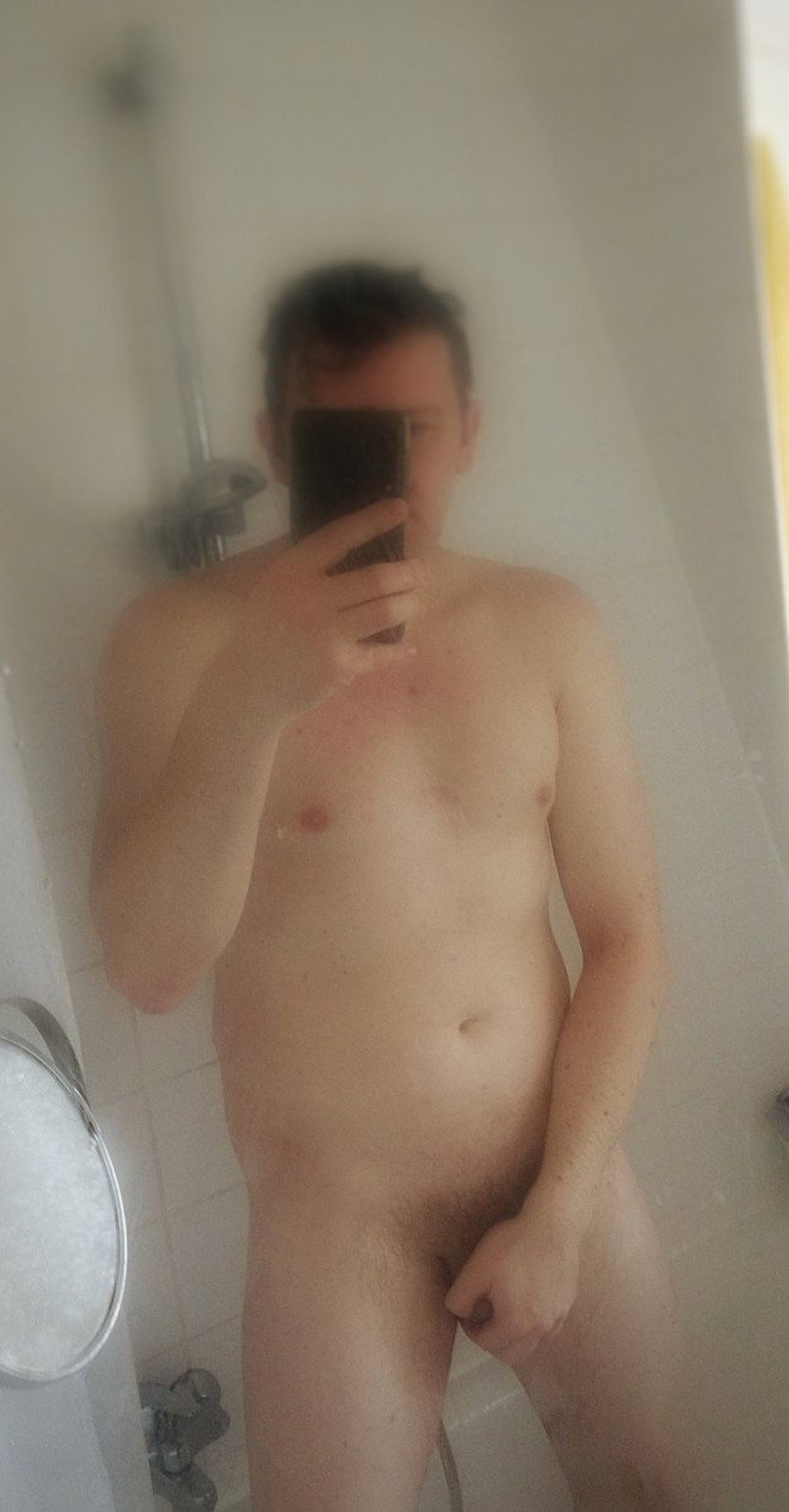 Photo by funguy5180 with the username @funguy5180, who is a verified user,  February 20, 2021 at 12:04 PM. The post is about the topic Sexy Selfhot and the text says 'Nude weekend-greetings from shower, share and follow for more

#funguy5180 #nude #selfie #mirror #shower #ass #dick #boy #guy #german #amateur #homemade #weekend #naughtyweekend'