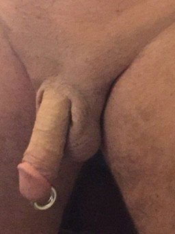 Photo by NudePB with the username @NudePB, posted on August 31, 2022 and the text says 'Just my 0ga Prince Albert pierced cock!'