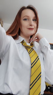 Album by Terefur with the username @Terefur, who is a star user,  February 21, 2024 at 4:30 AM and the text says 'Ooh I love this tie...
#selfie #post #time #today #picture #day #people #girl'