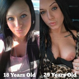 Photo by Valerie Rosee with the username @ValerieRosee, who is a star user,  January 29, 2024 at 9:17 PM and the text says 'My car selfies over the years have changed😋
https://linktr.ee/valerierosee69'