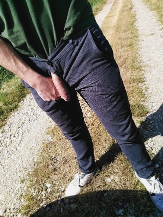 Photo by Benji-Bavarian with the username @Benji-Bavarian, who is a verified user,  September 17, 2022 at 3:09 PM. The post is about the topic Boys & Cocks and the text says '#outdoorfun'