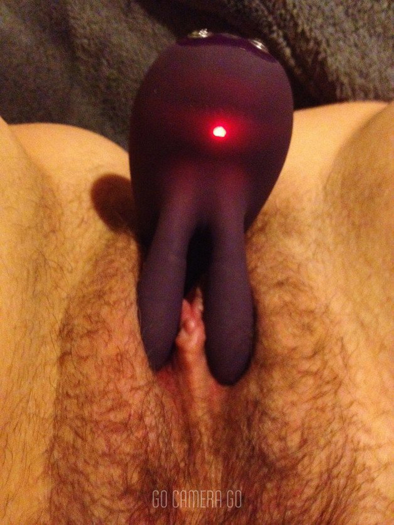 Photo by GoCameraGo with the username @GoCameraGo,  December 10, 2021 at 2:37 AM. The post is about the topic Masturbation and the text says '#clit #masturbate #vibrator #gocamerago #ALLRIGHTSRESERVED #copyrighted'