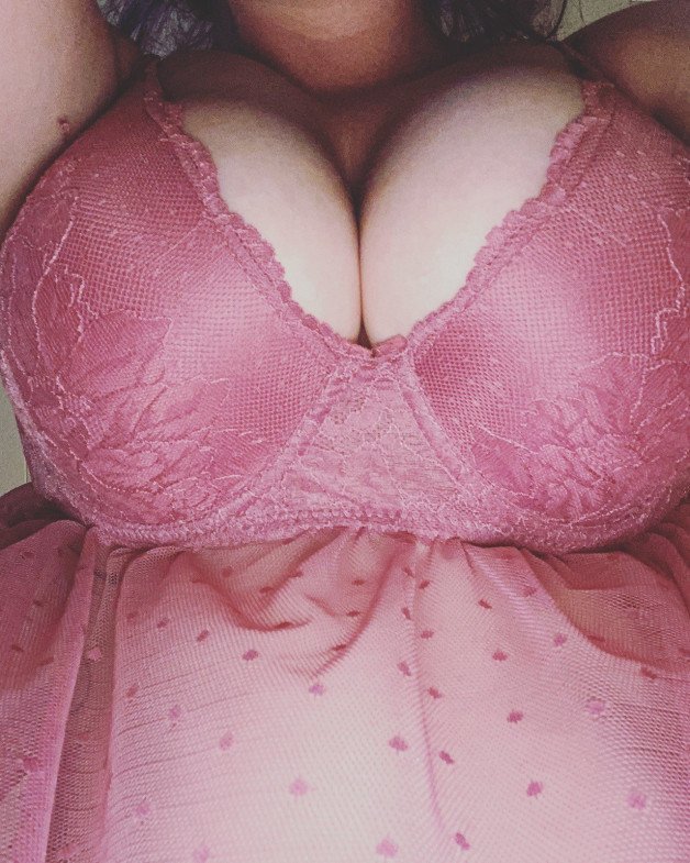 Photo by KinkyKoupl with the username @Longdong089, who is a verified user,  May 17, 2023 at 8:35 PM. The post is about the topic MILF and the text says 'Does this lingerie make my boobs look big 🧐?
#bööbs #biggesttittiesinthecity #lingerie #whitegirl #breasts #hot #sexypanties #sexyunderwear #hornywife'
