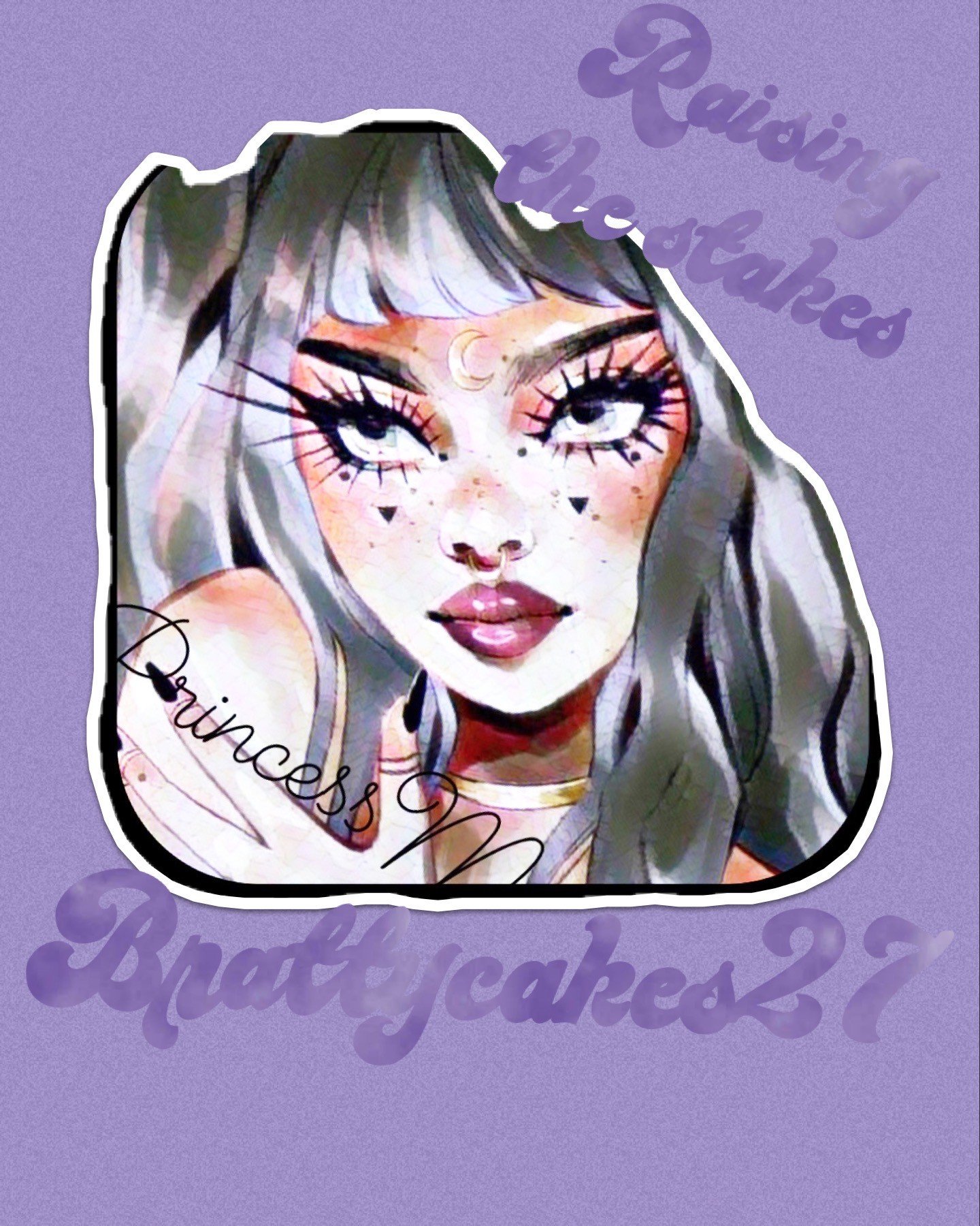 Album by Brattycakes with the username @SlasherSlxt333, who is a verified user,  April 23, 2023 at 9:37 AM and the text says 'in the makkng 😈

my next collection! 

subscribe to my fansly for all audio releases! 

Stay tuned for my collaboration in the works... updates and teasers will be available on twitter before the release date!'