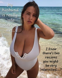 Photo by THE FAITHFUL HOTWIFE with the username @TheStag-BG, who is a verified user,  October 7, 2022 at 11:42 AM. The post is about the topic Hotwife and the text says '"Two very big reasons..." 💙
#Hotwife #Cuckold #Sharing #Swingers #Slutwife #NFSW
[#THESTAG 🦌] #HOTWIFING 👑'