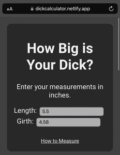 Photo by GraceOnYourFace69 with the username @GraceOnYourFace69, who is a verified user,  October 18, 2022 at 6:44 PM. The post is about the topic Big Cock Lovers and the text says 'As a big dick lover myself I'm always curious about the size of guys on here and how they all compare.

So if you would like to put down in the comments how big you are in length and girth by using a website like the one below that would be great...'