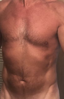 Album by MyObsessions with the username @MyObsessions,  June 2, 2019 at 11:57 PM and the text says 'Now I know a lot of you beautiful ladies prefer younger guys but for 60 yrs young I’m feelin pretty good about what I look like😎'