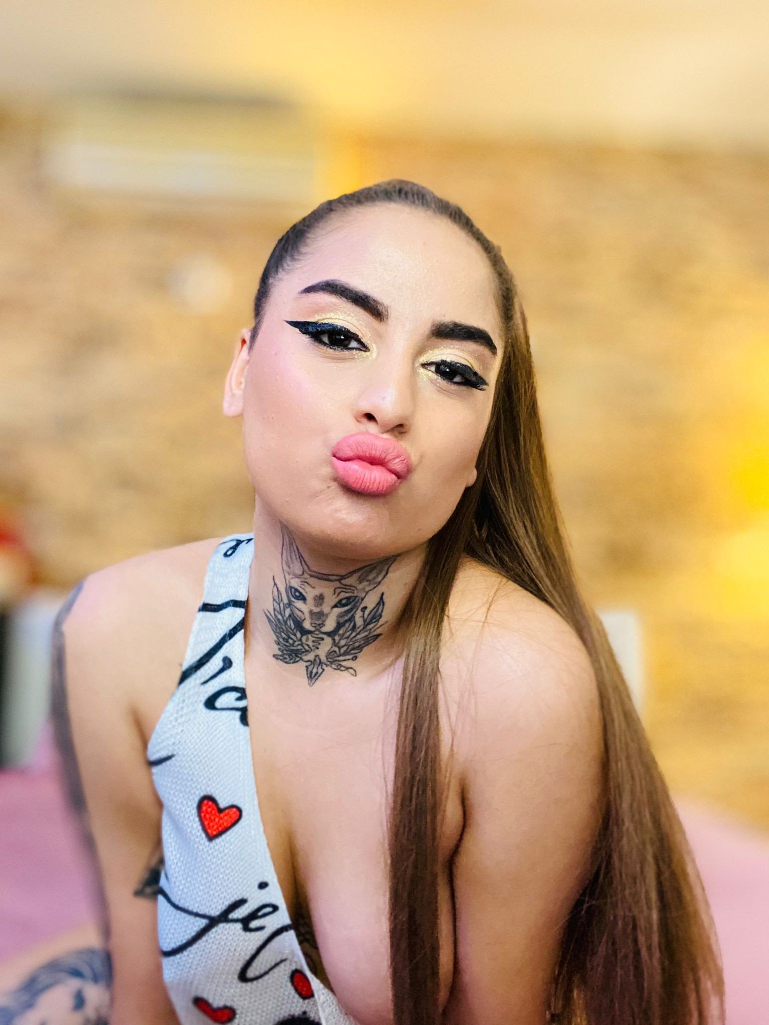 Photo by VivianaM00re with the username @VivianaM00re, who is a star user,  April 6, 2023 at 7:42 AM and the text says 'Smoking hot and horny girl 🔥🔥🔥
So are my shows 💦🔥
Meet me live on #stripchat

#stripchatlive #camgirl #hot #sexy #nude #goodvibesgirl #twerker #twerkdiva #bestshows #teen #nolimits #ass #pussy #natural #smalltits'