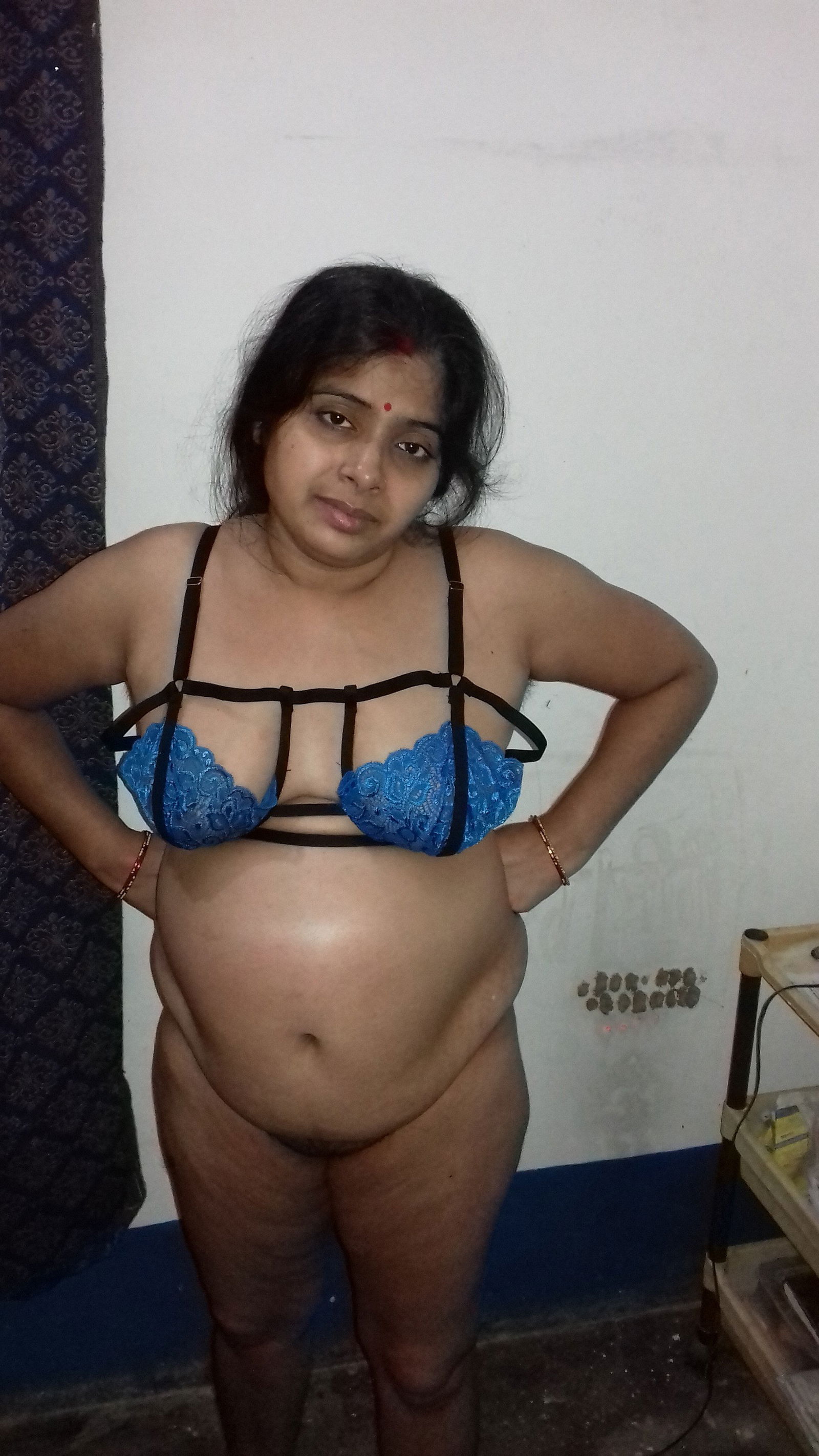 Album by Preeti4fun with the username @Preeti4fun, who is a verified user,  October 19, 2023 at 5:38 PM. The post is about the topic Sexy Lingerie and the text says 'hi friends, good night 
Like, comment and share'