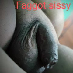 Photo by Faghubby1 with the username @Faghubby1,  January 23, 2024 at 2:41 PM and the text says '#faggot #sissy #gay'