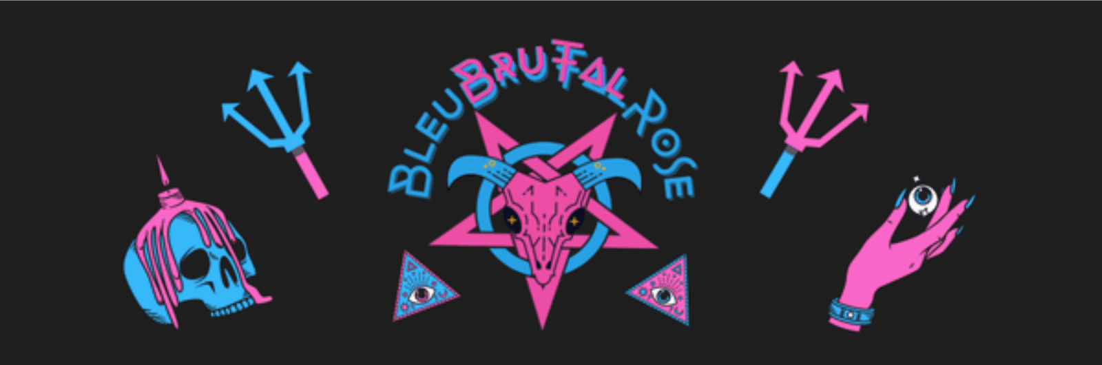 Cover photo of BleuBrutalRose